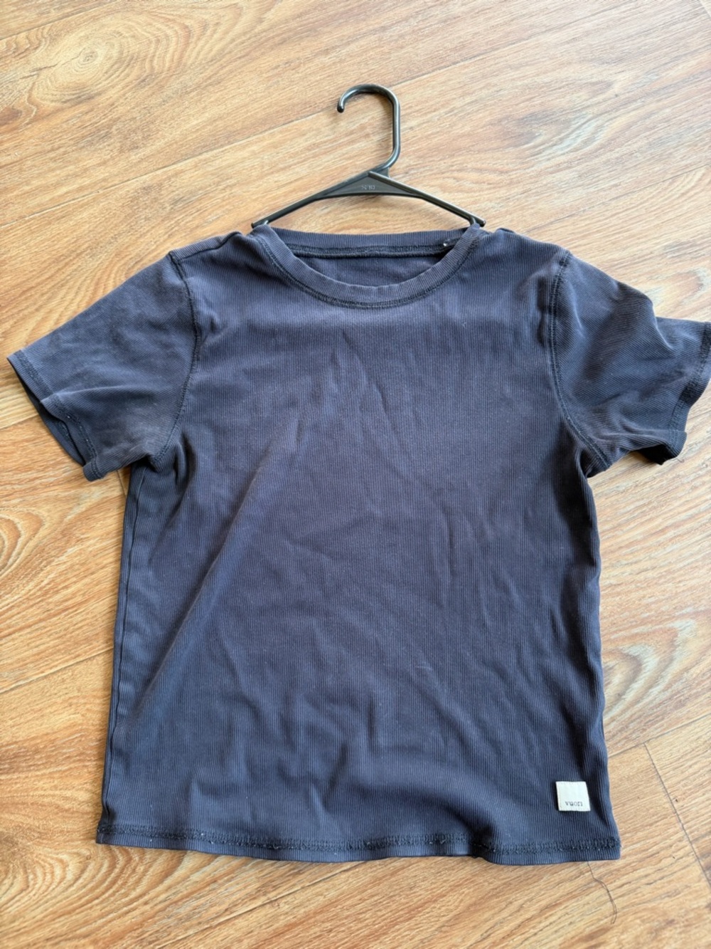 Vuori Kids Short Sleeve Crew Tee - Black